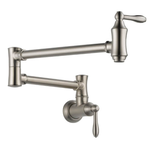 Main product image of Traditional Wall Mount Pot Filler (Stainless Steel)