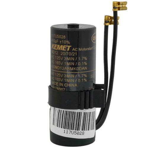 Main product image of 410 MFD Round Start Capacitor for NF Model Compressors (125V)