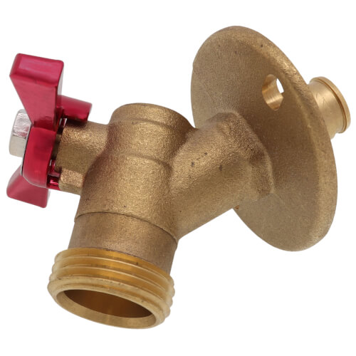 Main product image of 1/2" Expansion PEX x 3/4" Hose Brass Sillcock w/ T-Handle