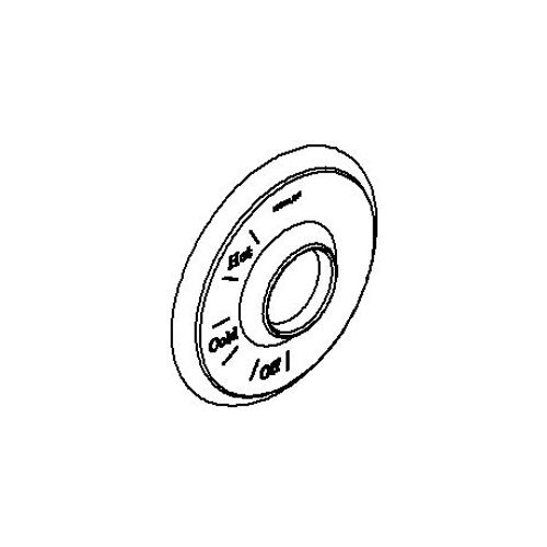 Main product image of Escutcheon (Brushed Moderne Brass), K-1180978-2MB