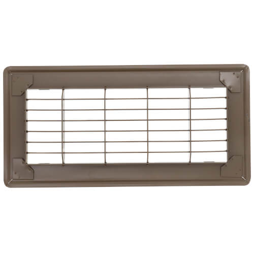Main product image of 4" x 10" (Wall Opening Size) Golden Sand Floor Return Air Grille (265 Series)