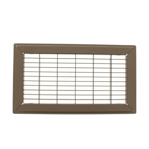 Main product image of 6" x 12" (Wall Opening Size) Golden Sand Floor Return Air Grille (265 Series)