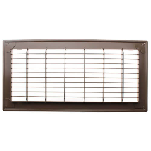 Main product image of 6" x 14" (Wall Opening Size) Golden Sand Floor Return Air Grille (265 Series)