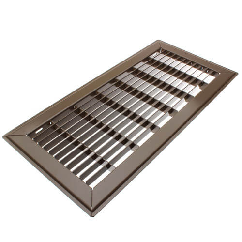 Main product image of 6" x 14" (Wall Opening Size) Golden Sand Floor Return Air Grille (265 Series)