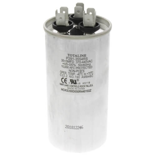 Main product image of 5+35 MFD Round Run Capacitor (440V), 1186257