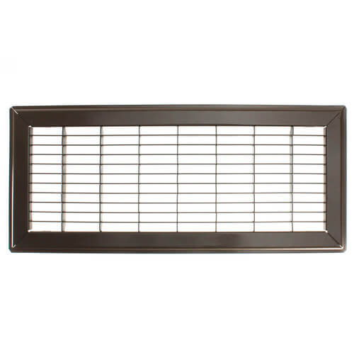 Main product image of 6" x 16" (Wall Opening Size) Golden Sand Floor Return Air Grille (265 Series)