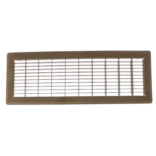 Main product image of 6" x 20" (Wall Opening Size) Golden Sand Floor Return Air Grille (265 Series)