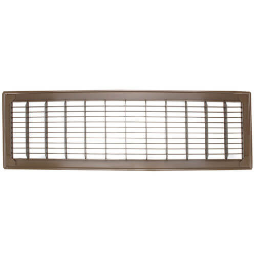 Main product image of 6" x 24" (Wall Opening Size) Golden Sand Floor Return Air Grille (265 Series)