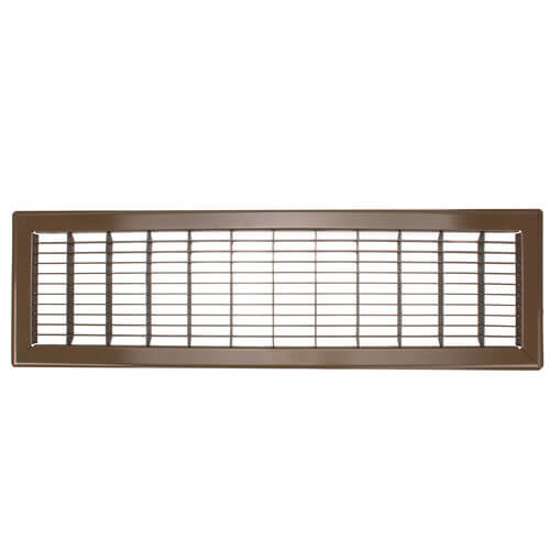 Main product image of 6" x 24" (Wall Opening Size) Golden Sand Floor Return Air Grille (265 Series)