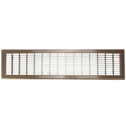 Main product image of 6" x 30" (Wall Opening Size) Golden Sand Floor Return Air Grille (265 Series)