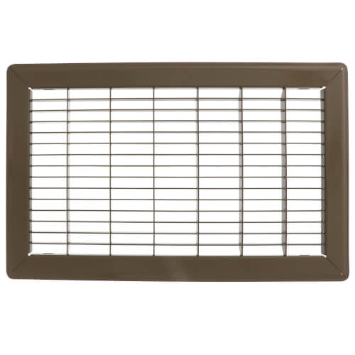 Main product image of 8" x 14" (Wall Opening Size) Golden Sand Floor Return Air Grille (265 Series)