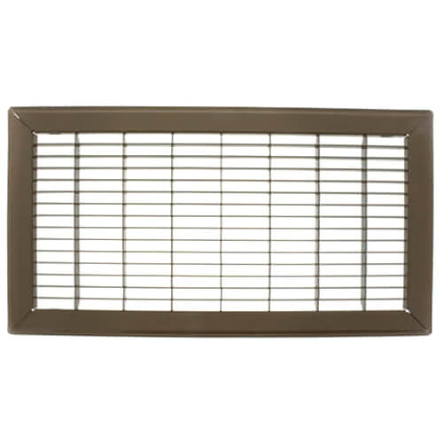 Main product image of 8" x 16" (Wall Opening Size) Golden Sand Floor Return Air Grille (265 Series)