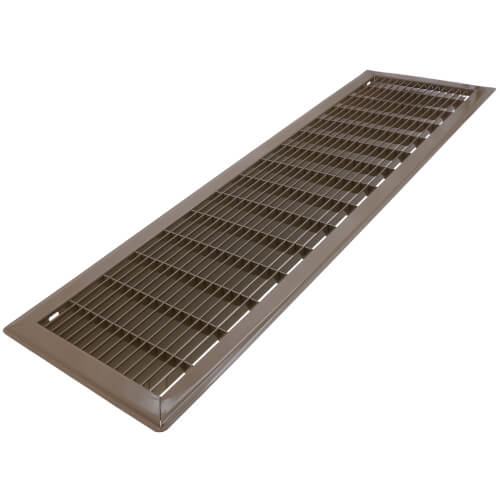 8" x 30" (Wall Opening Size) Golden Sand Floor Return Air Grille (265 Series)