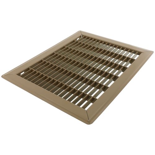 Main product image of 9" x 12" (Wall Opening Size) Golden Sand Floor Return Air Grille (265 Series)