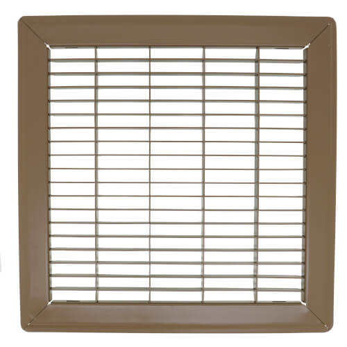 Main product image of 10" x 10" (Wall Opening Size) Golden Sand Floor Return Air Grille (265 Series)