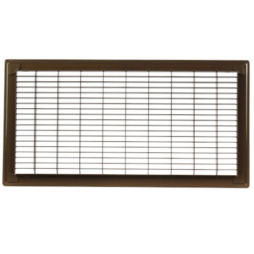 Main product image of 10" x 20" (Wall Opening Size) Golden Sand Floor Return Air Grille (265 Series)