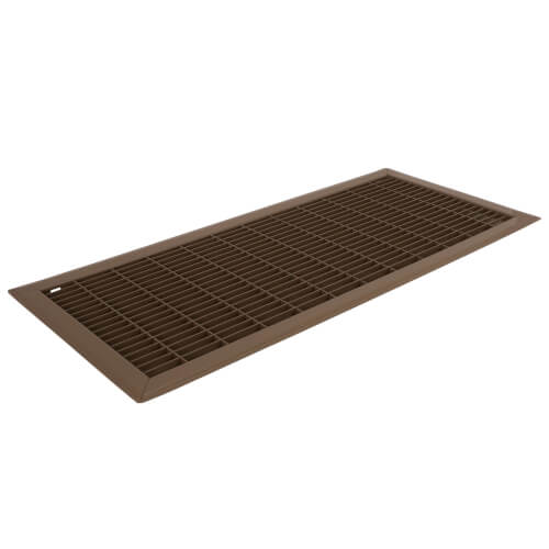 Main product image of 10" x 24" (Wall Opening Size) Golden Sand Floor Return Air Grille (265 Series)