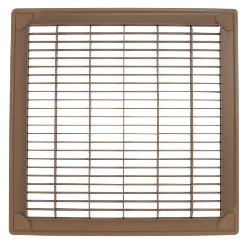 Main product image of 12" x 12" (Wall Opening Size) Golden Sand Floor Return Air Grille (265 Series)