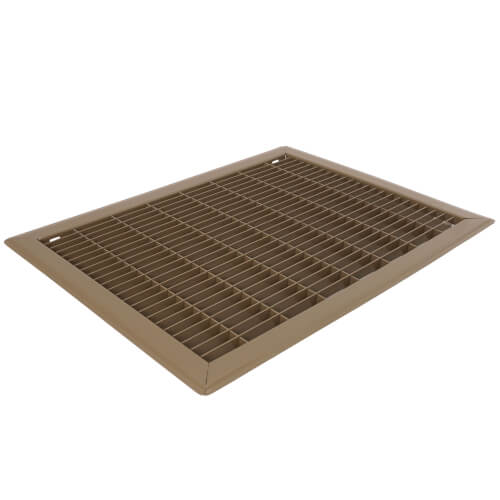 Main product image of 12" x 16" (Wall Opening Size) Golden Sand Floor Return Air Grille (265 Series)