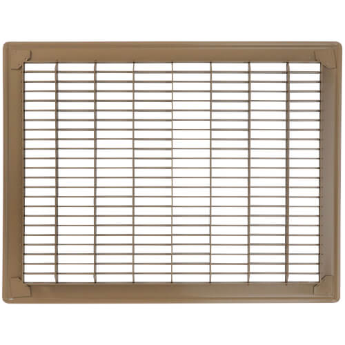 Main product image of 12" x 16" (Wall Opening Size) Golden Sand Floor Return Air Grille (265 Series)