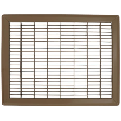 Main product image of 12" x 16" (Wall Opening Size) Golden Sand Floor Return Air Grille (265 Series)