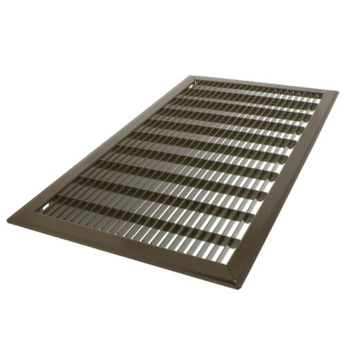 Main product image of 12" x 20" (Wall Opening Size) Golden Sand Floor Return Air Grille (265 Series)