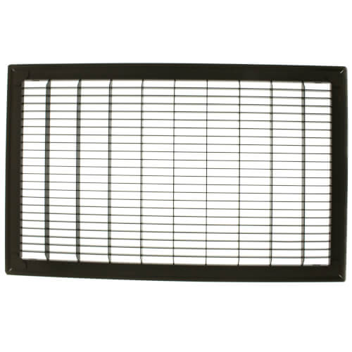 Main product image of 12" x 20" (Wall Opening Size) Golden Sand Floor Return Air Grille (265 Series)