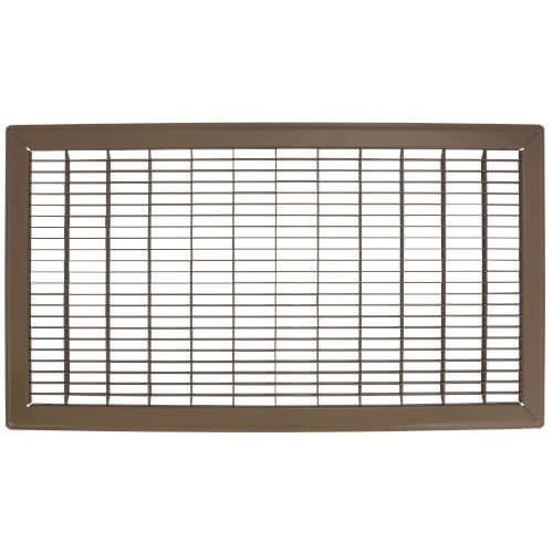 Main product image of 12" x 24" (Wall Opening Size) Golden Sand Floor Return Air Grille (265 Series)