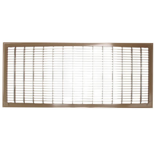 Main product image of 12" x 30" (Wall Opening Size) Golden Sand Floor Return Air Grille (265 Series)
