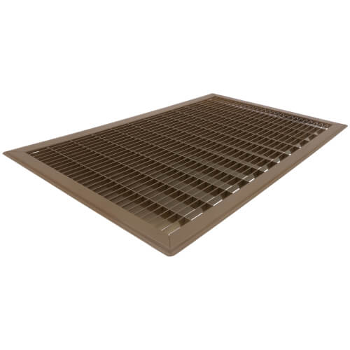 Main product image of 14" x 24" (Wall Opening Size) Golden Sand Floor Return Air Grille (265 Series)
