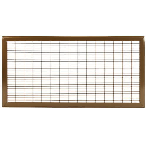 Main product image of 14" x 30" (Wall Opening Size) Golden Sand Floor Return Air Grille (265 Series)