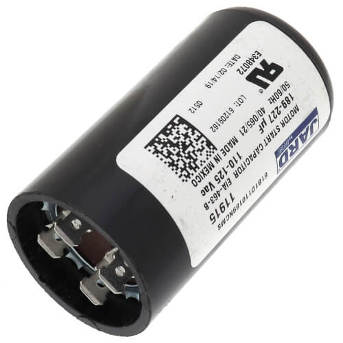 Main product image of 189 - 227 MFD Round Start Capacitor (110/125V)