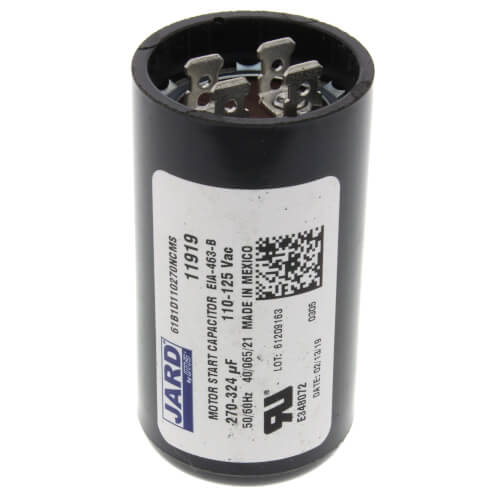 270-324 MFD Round Start Capacitor (110/125V)