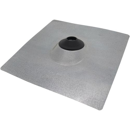 Main product image of 2" No-Caulk Roof Flashing, 18" x 18" Base (Galvanized Steel)