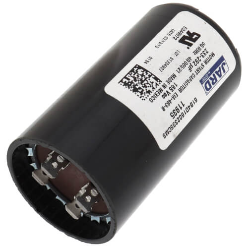 Main product image of 233-292 MFD Round Start Capacitor (165V)