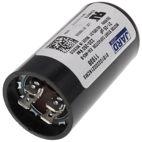 Main product image of 21-25 MFD Round Start Capacitor (220/250V)