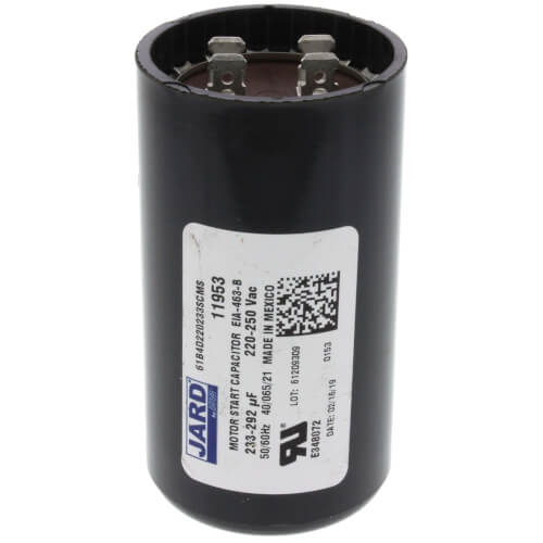 Main product image of 233-292 MFD Round Start Capacitor (220/250V)