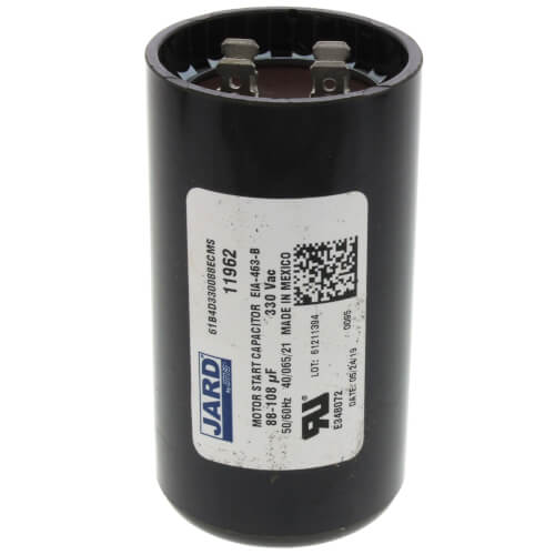 Main product image of 88-108 MFD Round Start Capacitor (330V)