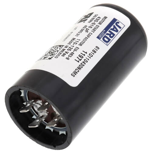 Main product image of 430-516 MFD Round Start Capacitor (110/125V)