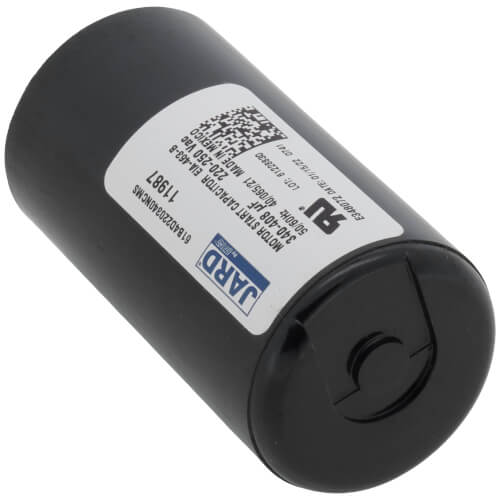Main product image of 340-408 MFD Round Start Capacitor (220/250V)