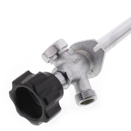 Main product image of 10", 1/2" Pushfit Anti-Siphon Frost-Free Sillcock (Leaded Brass)