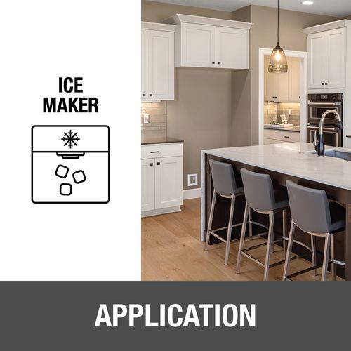 Main product image of MODA 1-Valve PEX Crimp, Brass Ice Maker Supply Box with Hammer Arrestor - Contractor Pack, 37705