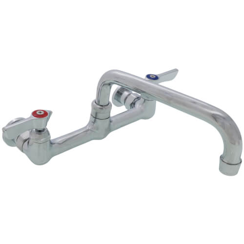 Main product image of Silver Series 8" Wall Mount Faucet with 8" Spout, 12-808L