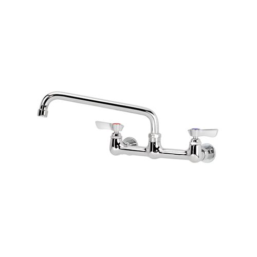 Main product image of Silver Series 8" Center Wall Mount Kitchen Faucet w/ 10" Spout, 12-810L