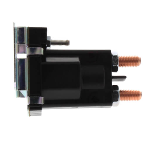 Main product image of Solenoid w/ Normally Open Continuous Contact Rating 100 Amps (12 VDC Grounded Coil)