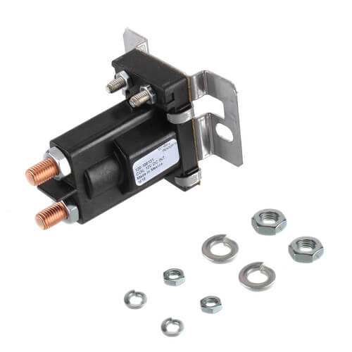 Main product image of Solenoid w/ Intermittent Duty, Normally Open Continuous Contact Rating 80 Amps (12 VDC Isolated Coil)
