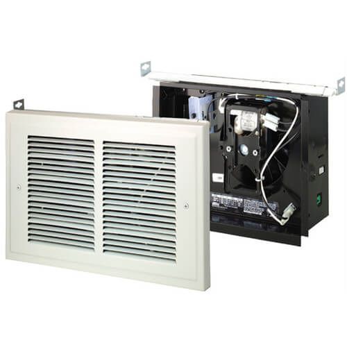 124 Broan 124 Model 124 White Register Wall Heater (750/1500W, 120V)