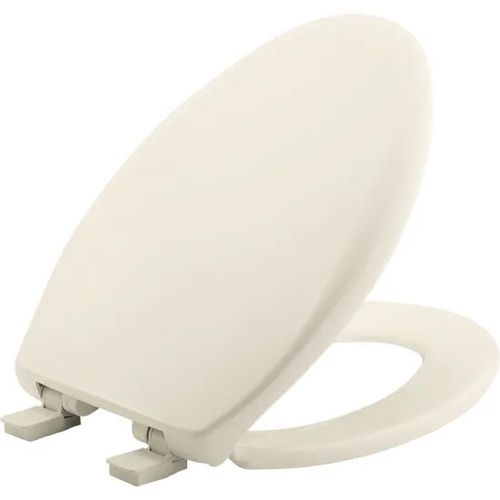 Main product image of Elongated Plastic Toilet Seat, STA-TITE, Whisper Close (Biscuit)