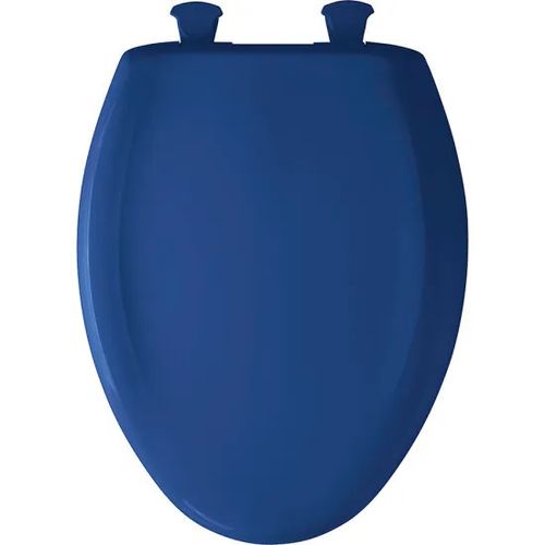 Main product image of Elongated Plastic Toilet Seat, STA-TITE, Easy-Clean, Whisper-Close (Colonial Blue)