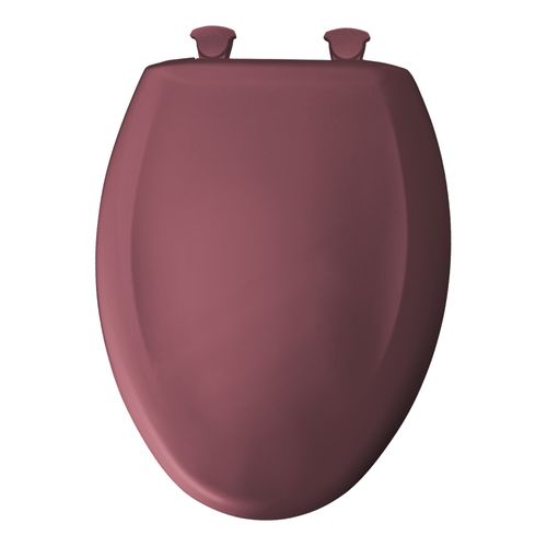Main product image of Elongated Plastic Toilet Seat, STA-TITE, Easy-Clean, Whisper-Close (Rasberry)